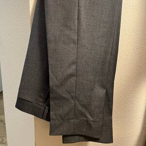 Suitsupply Brescia Wool Dark Gray Trousers Size 44 (~US 28")